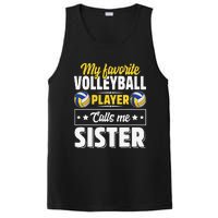 My Favorite Volleyball Player Calls Me Sister Mother's Day PosiCharge Competitor Tank