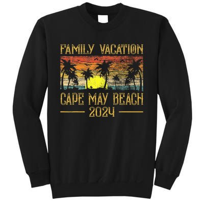 Matching Family Vacation 2024 New Jersey Cape May Beach Sweatshirt