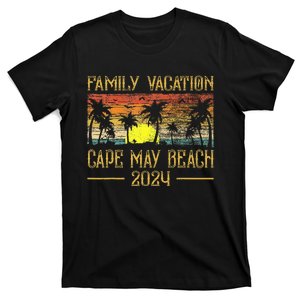 Matching Family Vacation 2024 New Jersey Cape May Beach T-Shirt