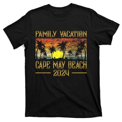 Matching Family Vacation 2024 New Jersey Cape May Beach T-Shirt