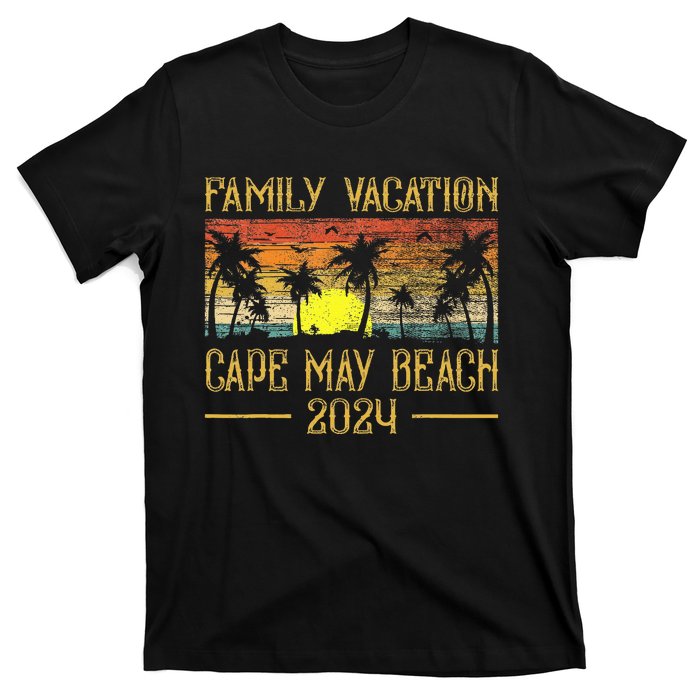 Matching Family Vacation 2024 New Jersey Cape May Beach T-Shirt