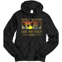 Matching Family Vacation 2024 New Jersey Cape May Beach Tie Dye Hoodie