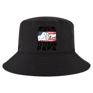 My Favorite Veteran Papa Gave Me This Grandfather Gift Cool Comfort Performance Bucket Hat