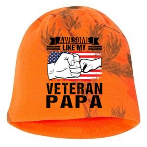 My Favorite Veteran Papa Gave Me This Grandfather Gift Kati - Camo Knit Beanie