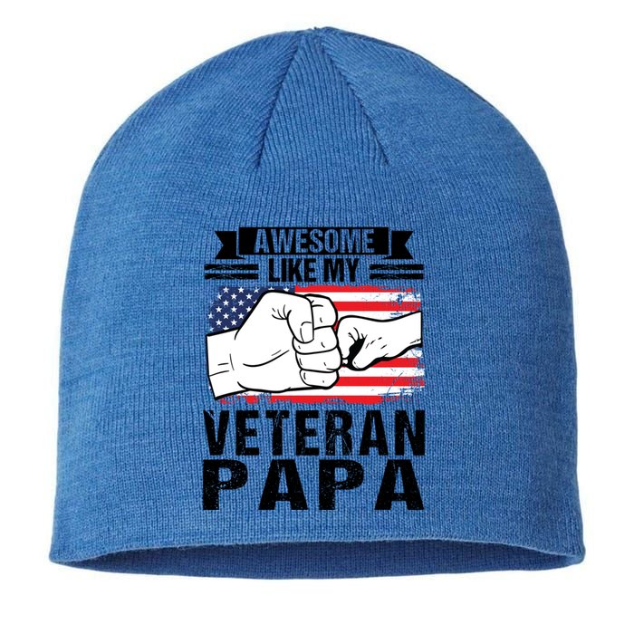 My Favorite Veteran Papa Gave Me This Grandfather Gift Sustainable Beanie