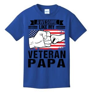 My Favorite Veteran Papa Gave Me This Grandfather Gift Kids T-Shirt