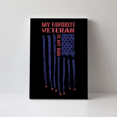 My Favorite Veteran Veterans Day T Canvas