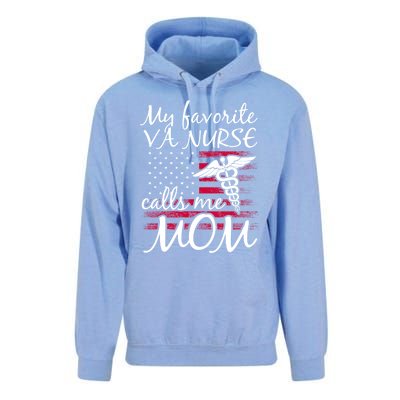 My Favorite Va Nurse Calls Me Mom Va Nurse Mom Gift Unisex Surf Hoodie