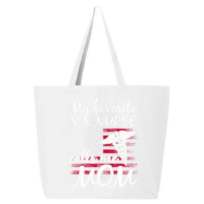 My Favorite Va Nurse Calls Me Mom Va Nurse Mom Gift 25L Jumbo Tote