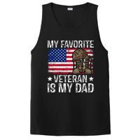 My Favorite Veteran Is My Dad Army Military Veterans Day Gift PosiCharge Competitor Tank