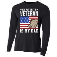 My Favorite Veteran Is My Dad Cooling Performance Long Sleeve Crew