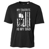 My Favorite Veteran Is My Dad Army Military Veterans Day Cooling Performance Crew T-Shirt