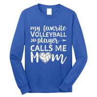 My Favorite Volleyball Player Calls Me Mom Gift Long Sleeve Shirt