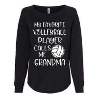 My Favorite Volleyball Player Calls Me Grandma Womens California Wash Sweatshirt