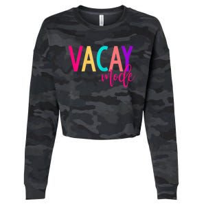 Matching Family Vacation Shirts | Vacay Mode Summer Shirt Cropped Pullover Crew