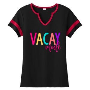 Matching Family Vacation Shirts | Vacay Mode Summer Shirt Ladies Halftime Notch Neck Tee