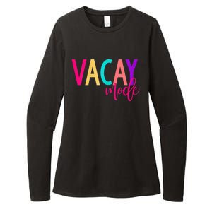 Matching Family Vacation Shirts | Vacay Mode Summer Shirt Womens CVC Long Sleeve Shirt