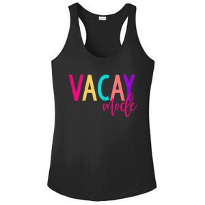 Matching Family Vacation Shirts | Vacay Mode Summer Shirt Ladies PosiCharge Competitor Racerback Tank