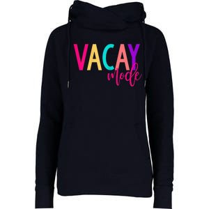 Matching Family Vacation Shirts | Vacay Mode Summer Shirt Womens Funnel Neck Pullover Hood