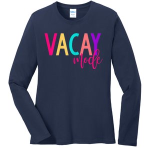 Matching Family Vacation Shirts | Vacay Mode Summer Shirt Ladies Long Sleeve Shirt