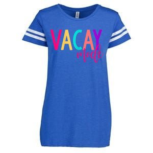 Matching Family Vacation Shirts | Vacay Mode Summer Shirt Enza Ladies Jersey Football T-Shirt