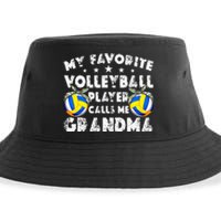 My Favorite Volleyball Player Calls Me Grandma Mother's Day Sustainable Bucket Hat