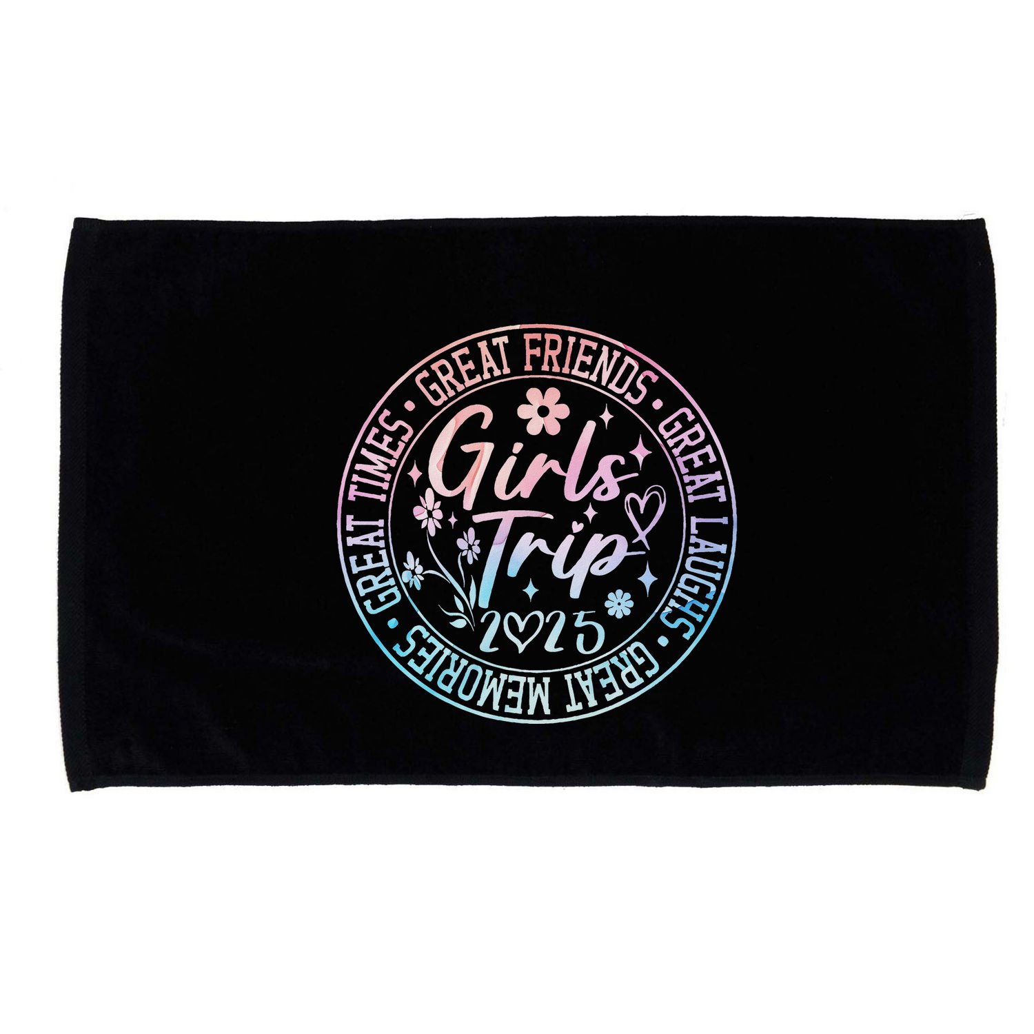 Matching Friends Weekend Sisters Vacation Trip 2025 Microfiber Hand Towel