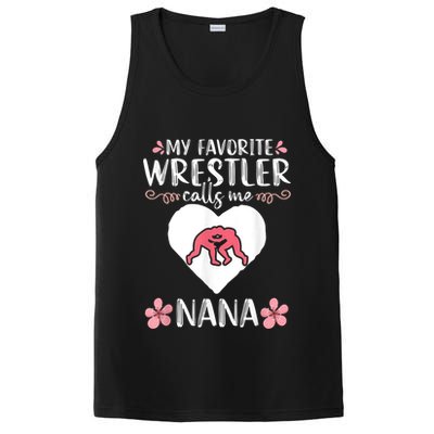 My Favorite Wrestler Calls Me Nana Wrestling Women PosiCharge Competitor Tank