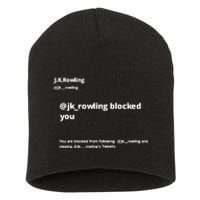 Miss Freda Wallace Jk Rowling Blocked You You Are Blocked From Following Short Acrylic Beanie