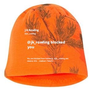 Miss Freda Wallace Jk Rowling Blocked You You Are Blocked From Following Kati - Camo Knit Beanie