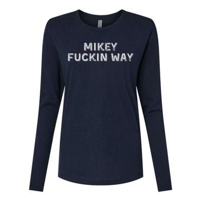 Mikey Fuckin Way Womens Cotton Relaxed Long Sleeve T-Shirt