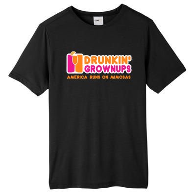 Mimosas For Wo Funny Drunkin Grownups Drinking Tall Fusion ChromaSoft Performance T-Shirt