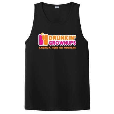 Mimosas For Wo Funny Drunkin Grownups Drinking PosiCharge Competitor Tank