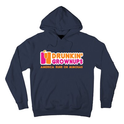 Mimosas For Wo Funny Drunkin Grownups Drinking Hoodie