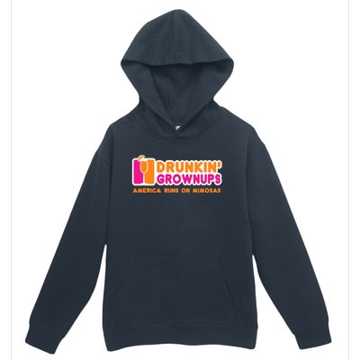 Mimosas For Wo Funny Drunkin Grownups Drinking Urban Pullover Hoodie