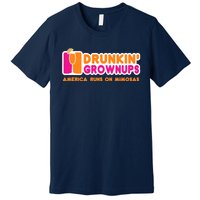 Mimosas For Wo Funny Drunkin Grownups Drinking Premium T-Shirt