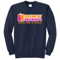 Mimosas For Wo Funny Drunkin Grownups Drinking Tall Sweatshirt