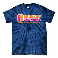 Mimosas For Wo Funny Drunkin Grownups Drinking Tie-Dye T-Shirt