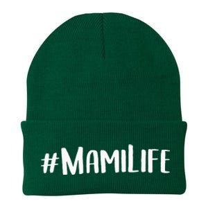 Mami For Women Grandma MotherS Day Idea Mami Life Knit Cap Winter Beanie