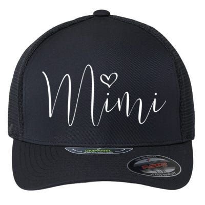 Mimi For Woman Grandma Birthday Mothers Day Flexfit Unipanel Trucker Cap