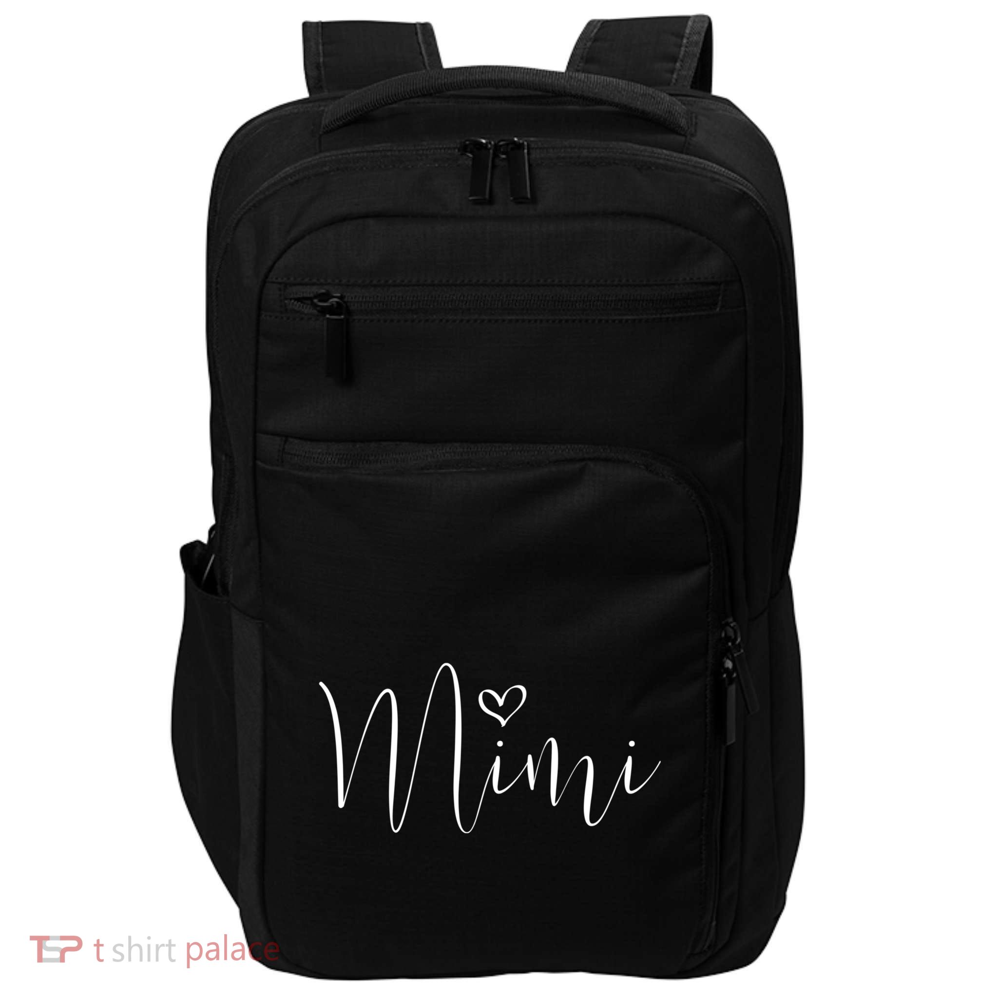 Mimi For Woman Grandma Birthday Mothers Day Impact Tech Backpack