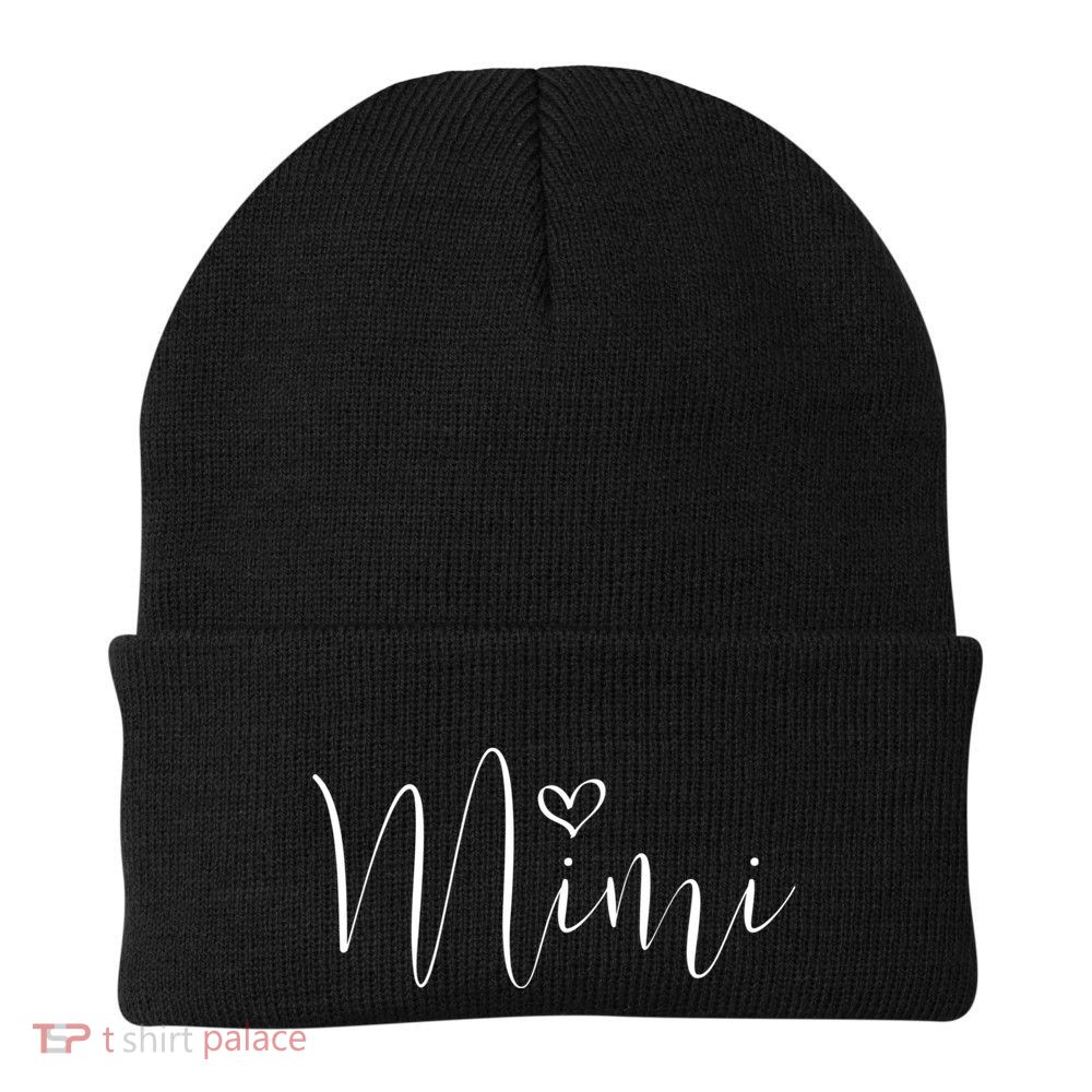 Mimi For Woman Grandma Birthday Mothers Day Beanie
