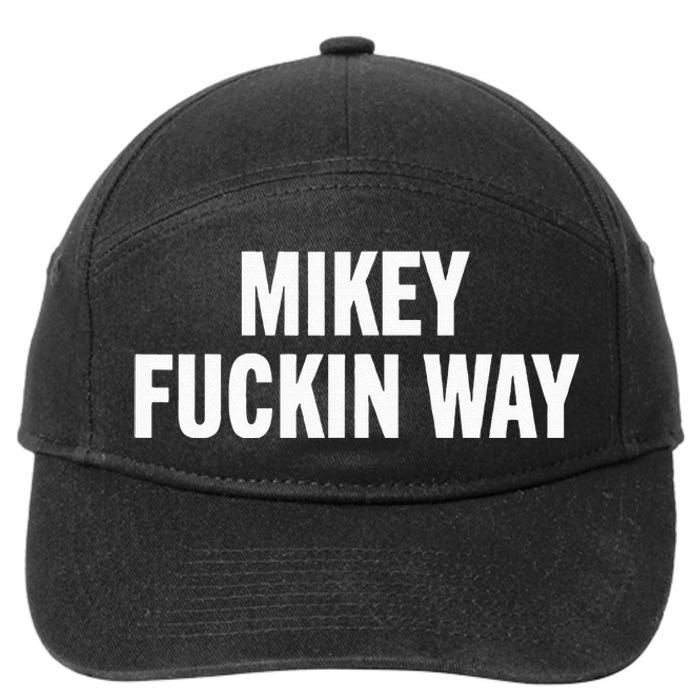 mikey fuckin ways 7-Panel Snapback Hat