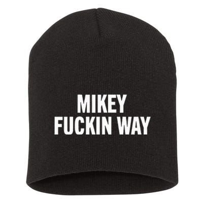 mikey fuckin ways Short Acrylic Beanie