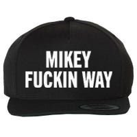 mikey fuckin ways Wool Snapback Cap