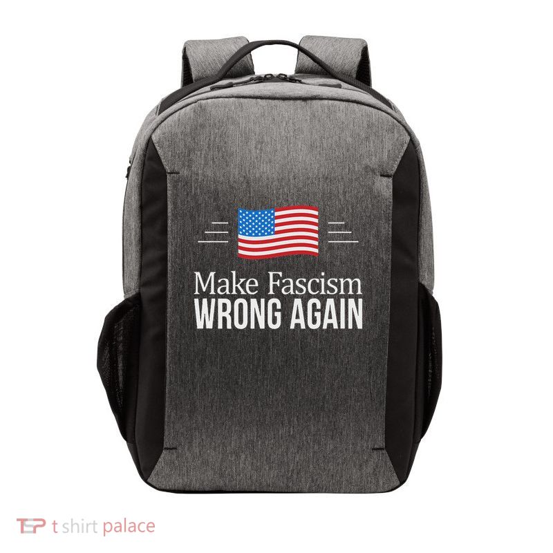 Make Fascism Wrong Again Vector Backpack