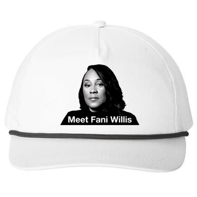 Meet Fani Willis Snapback Five-Panel Rope Hat