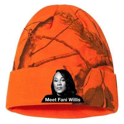 Meet Fani Willis Kati Licensed 12" Camo Beanie