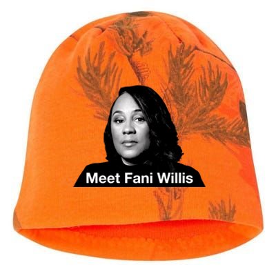 Meet Fani Willis Kati - Camo Knit Beanie