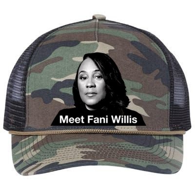 Meet Fani Willis Retro Rope Trucker Hat Cap